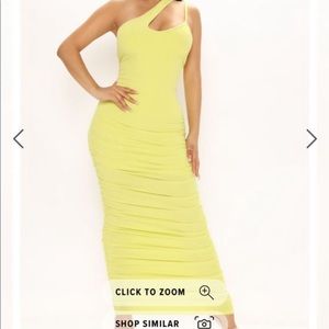 Yellow/Neon dress